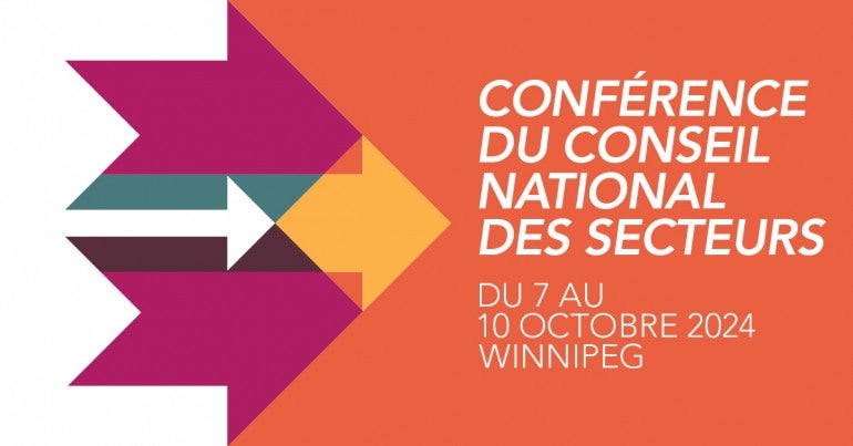 Conférence du Conseil national des secteurs 2024