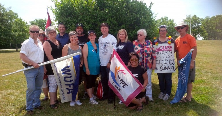 Charles Fleury Essex library strike