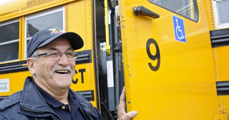 Schoolboard bus driver