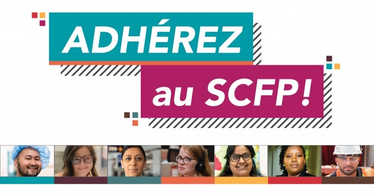 Adhérez au SCFP