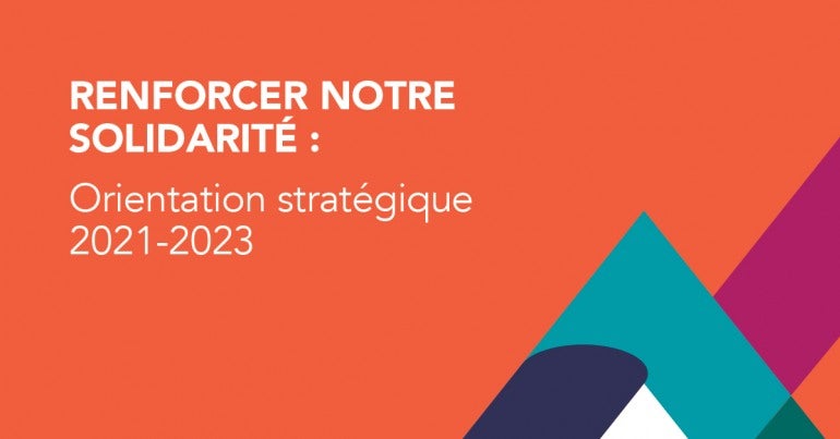 Orientations stratégiques