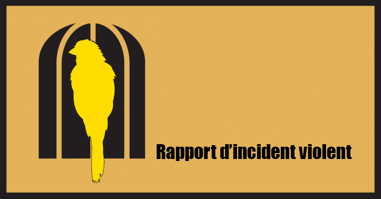 Rapport d’incident violent