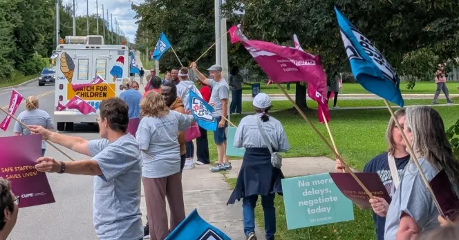 Picket Line at Granite Ridge Care Stittsville 2026
