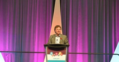 Charles Fleury at National Sector Council Conference Ottawa 2018