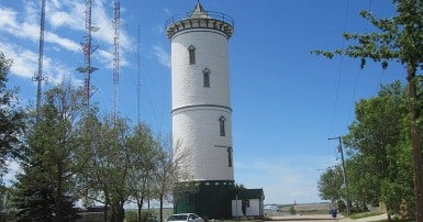 City of Weyburn water tower photo