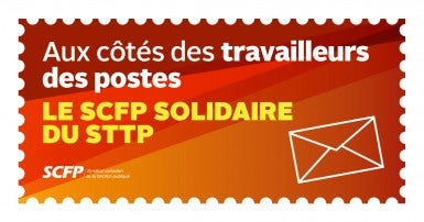Le SCFP solidaire du STTP