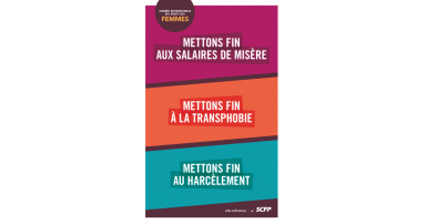 Affiche pour la Journée internationale des droits des femmes