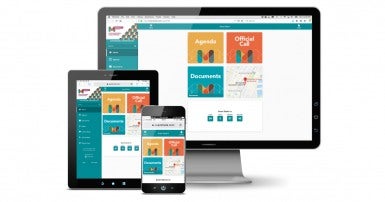 Screenshot of app
