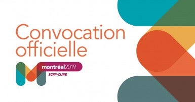 Convocation officielle