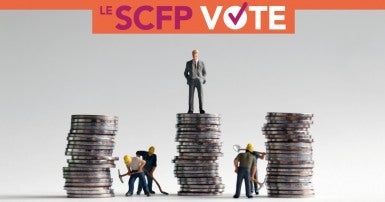 Imposition equitable: Le SCFP vote