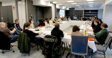 Photo of U of T bargaining committees