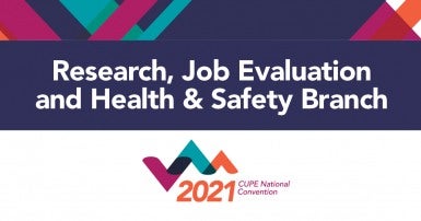 Research, Job Evaluation and Health and Safety Branch
