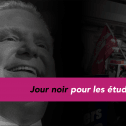 Jour noir pour les étudiants en Ontario