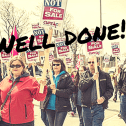 CUPE NL picket CUPE NL encouraged by decision to suspend library closures