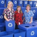 Blue bins