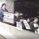 A deal is a deal//Un accord est un accord CUPE 500 members at a 1996 rally//Les membres du SCFP 500 lors d'une manifestation en 1996