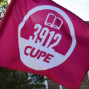 CUPE 3912 flag