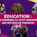 Éducation : les membres du SCFP prennent des moyens de pression