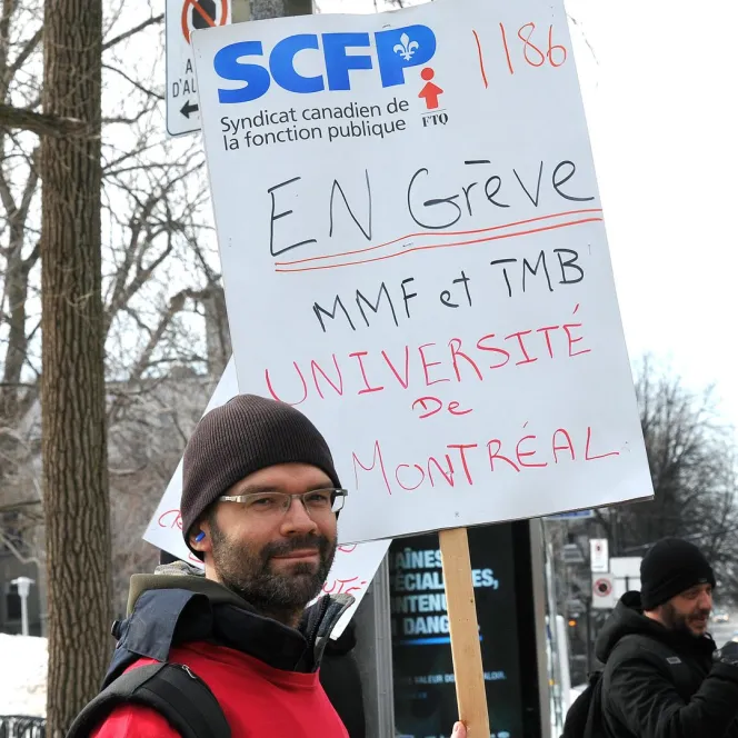 SCFP en greve