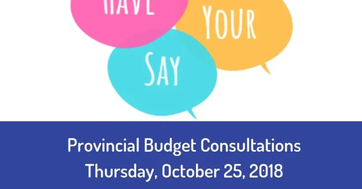 Have Your Say Manitoba provincial budget consultations