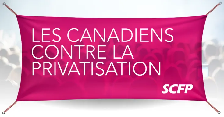 Anti-privatisation SCFP