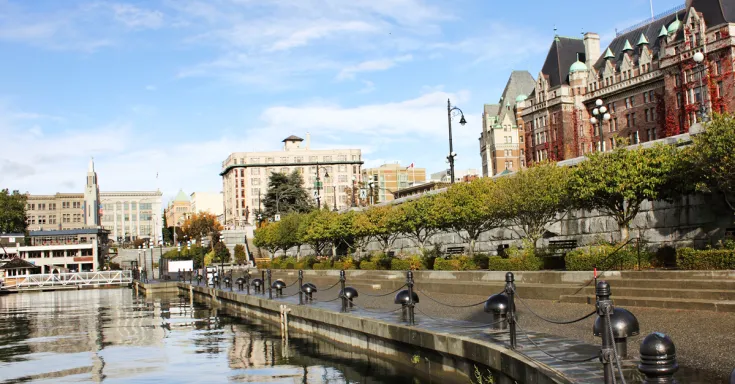 The popular travel destination, Victoria, British Columbia, Canada.