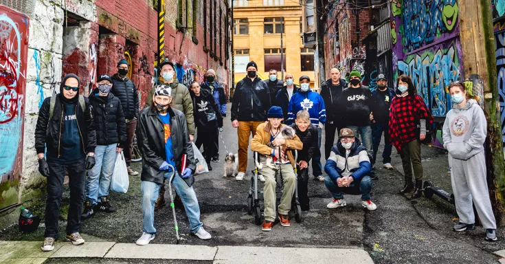 Peer Workers members of CUPE 1004 