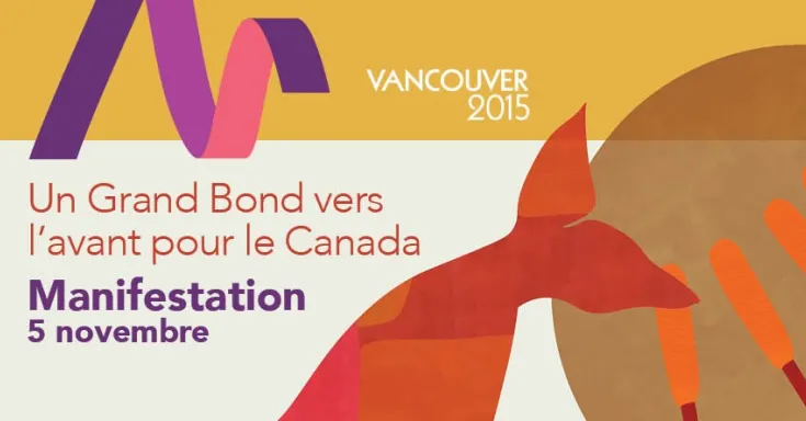 Le Canada est prêt à la manifestation Un grand bond vers l'avant