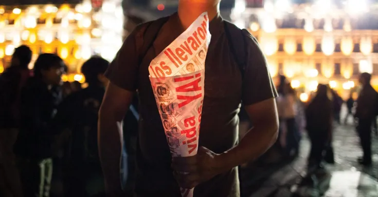 Mexico student protest