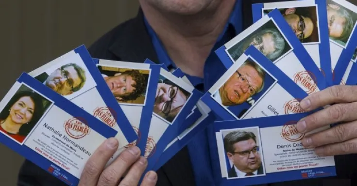 Le SCFP lance la collection de cartes « Les pas fiables » du monde municipal