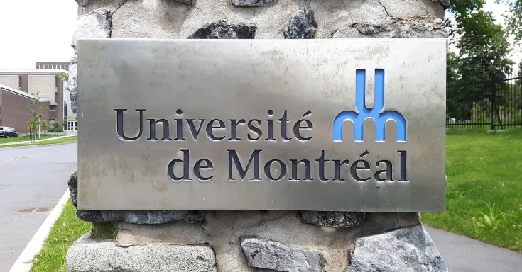 Universite de Montreal sign