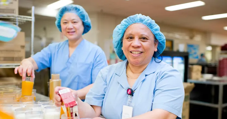 Dietary workers in health care