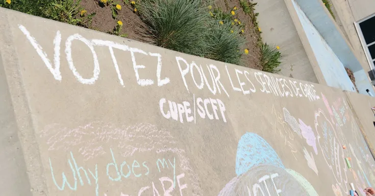 Maintenir la pression - Services de garde : faits saillants du SCFP en 2015