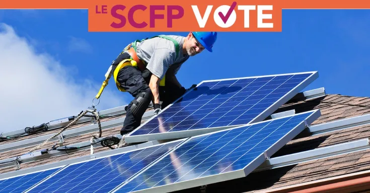 Environnement et changements climatiques : Le SCFP vote