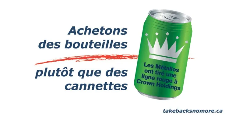 Achetons des bouteilles plutôt que des cannettes