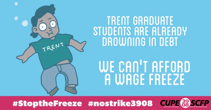 Trent student-workers can't afford a wage freeze