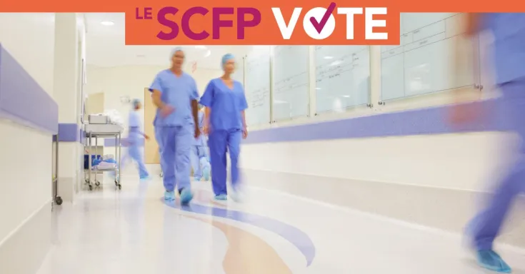 Santé : Le SCFP vote