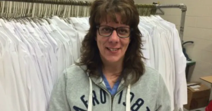 Lana Acorn - North Sask Laundry worker