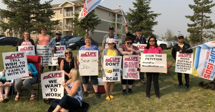 Wood Buffalo Housing workers