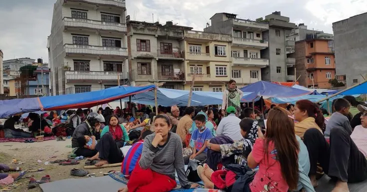 Earthquake devastated the capital of Nepal, Kathmandu on April 25