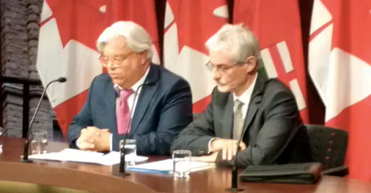 News conference: CUPE Ontario release of legal opinion on proposed Hydro One sale