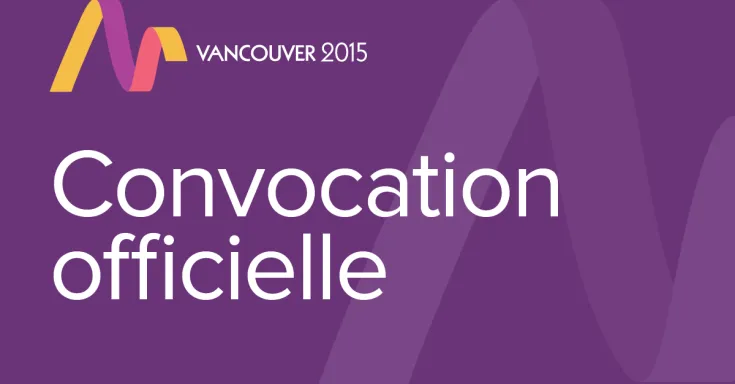 convocation officielle