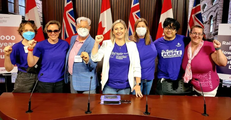 Letter delivery team