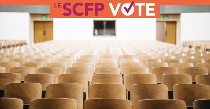 Éducation postsecondaire: Le SCFP vote