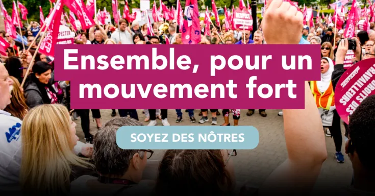 Ensemble, pour un mouvement fort