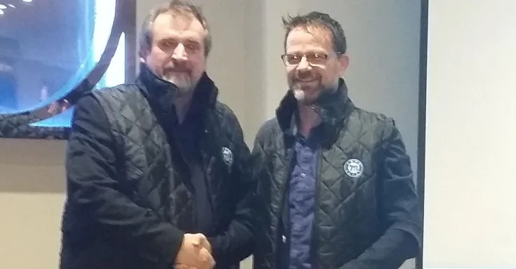 CUPE National President Mark Hancock addresses Local 79 members at a mobilization forum Saturday with Local President Tim Maguire