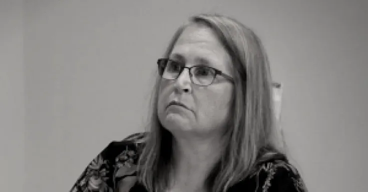 Louise Riley, chairperson of the CUPE NS Long Term Care Coordinating Committee