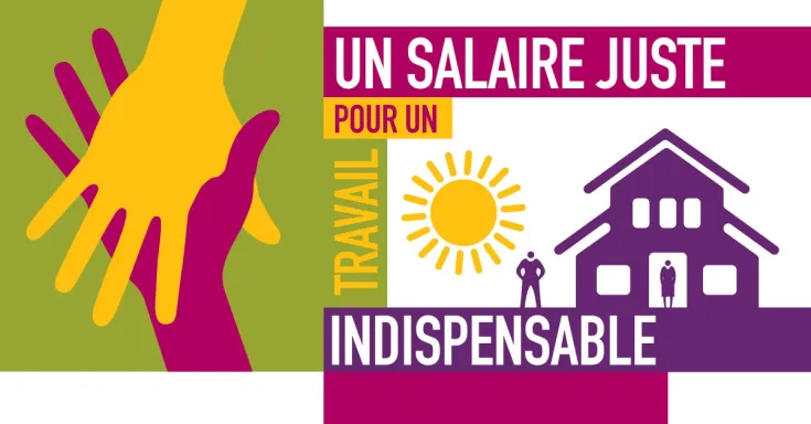 Nouveau modèle de champagne des services sociaux