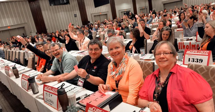 ontario delegates voting