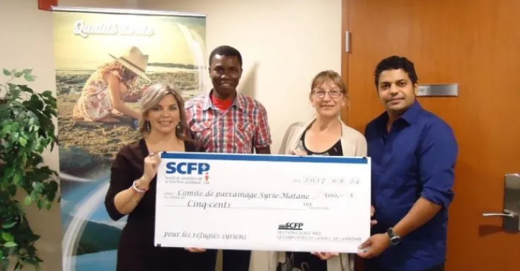 Matane Syria parrainage sponsor a family